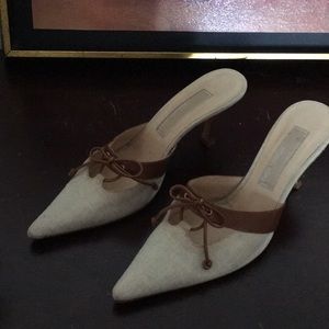 Vintage Michael Kors slides.